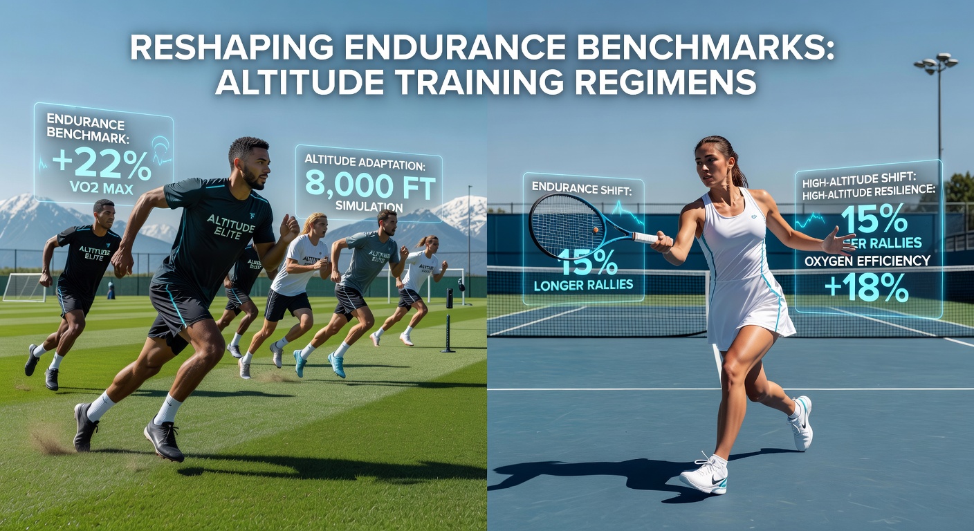 Boxer performing high-intensity interval training at an altitude camp with monitoring equipment